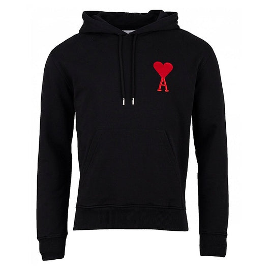 Black Love Heart Hoodie