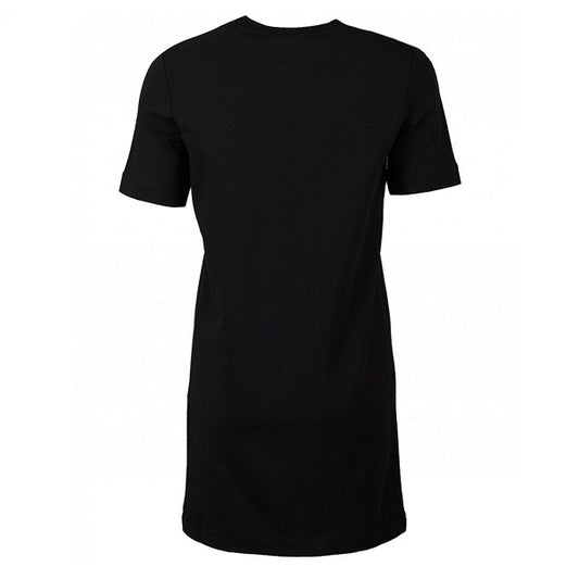 Black Love Heart Slogan Dress