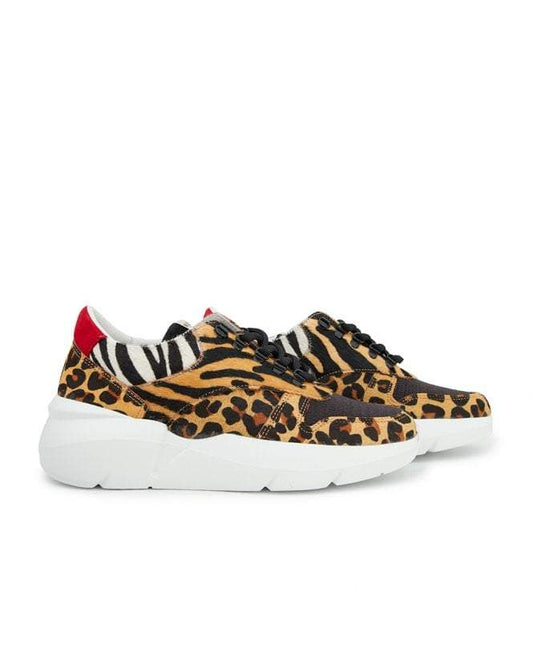 Leopard Print Chunky Trainers