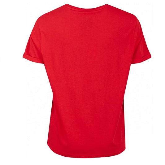 Red Slogan T-Shirt