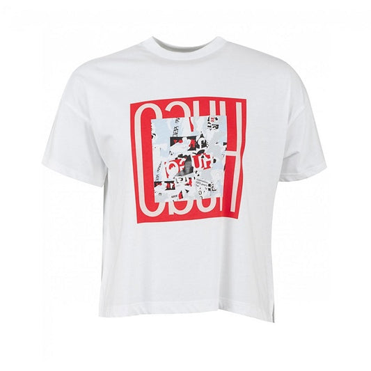 White Graphics Logo T-Shirt